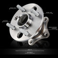 Rear Left/Right Wheel Bearing & Hub for Toyota Corolla/Prizm (1993–2002)