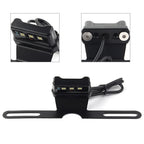 3X LED Rear License Plate Lamp for Universal Motorcycle