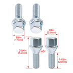 20X Wheel Lug Bolts for Jeep Cherokee, Compass, Chrysler 200, Dodge Dart (2012–2025)