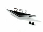 Fender Emblems Chrome Pair with Clips for 1964–1966 Ford Mustang V8