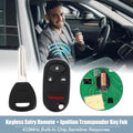 Keyless Entry Remote Ignition Transponder Key Fob for Honda Civic Accord (2001–2015)