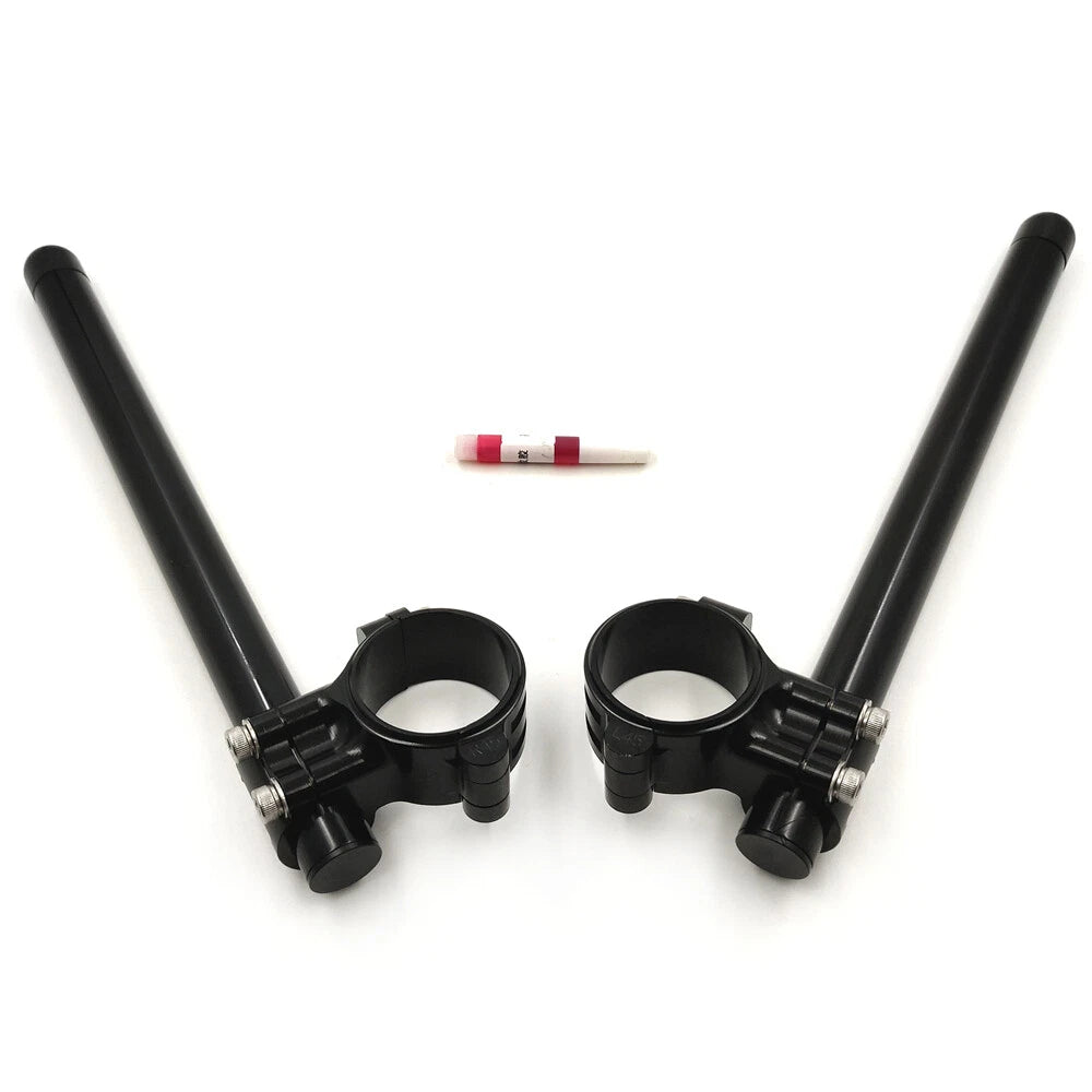 45mm Riser Clip-On Handle Bars for Kawasaki Ninja 250R (2005–2012) Ninja 300 (2013–2014)