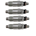 Set of 4 Fuel Injectors for Kubota (Replaces 09350-02170)