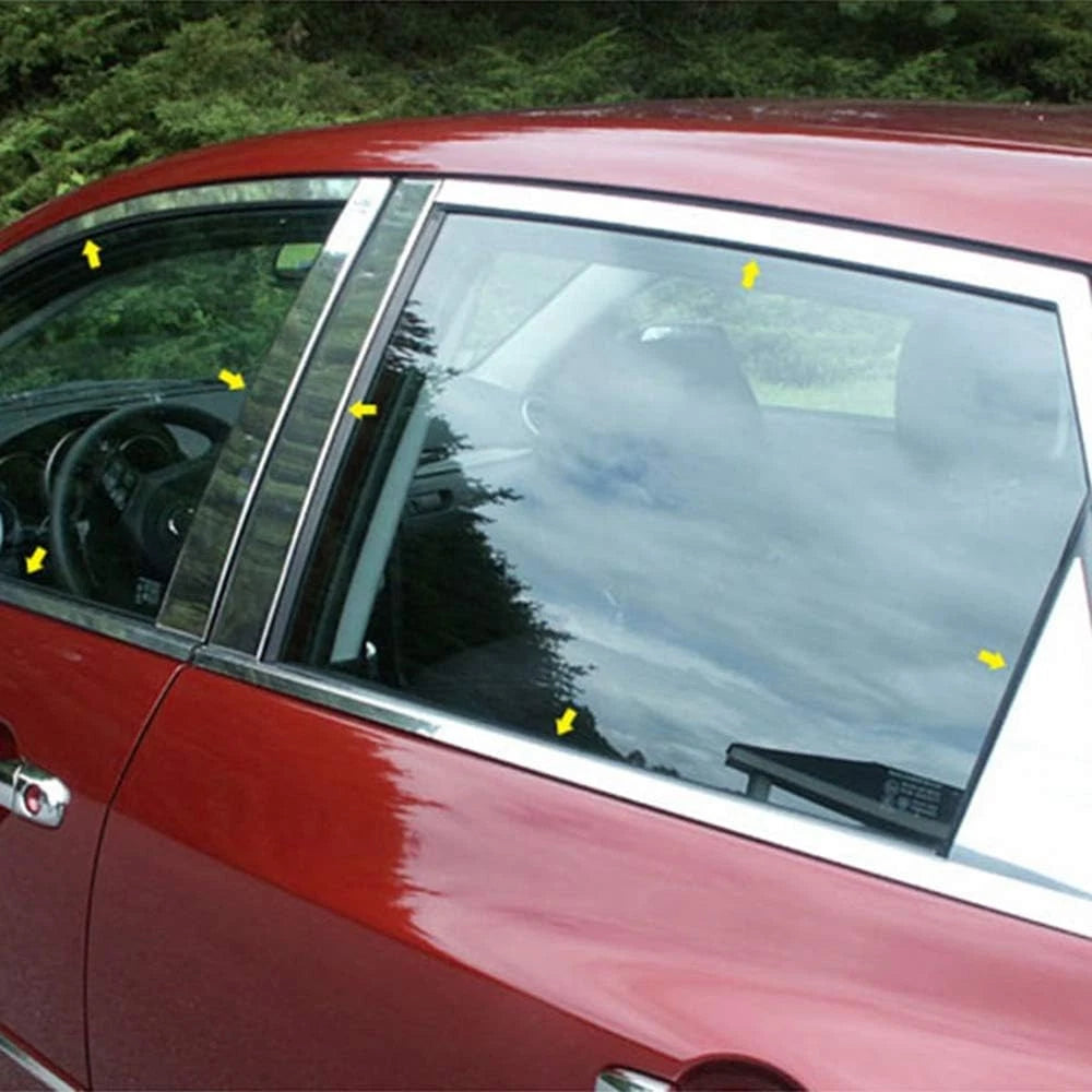 Window Package LuxuryFX with Pillar Posts for Mazda 3 (2004–2009)