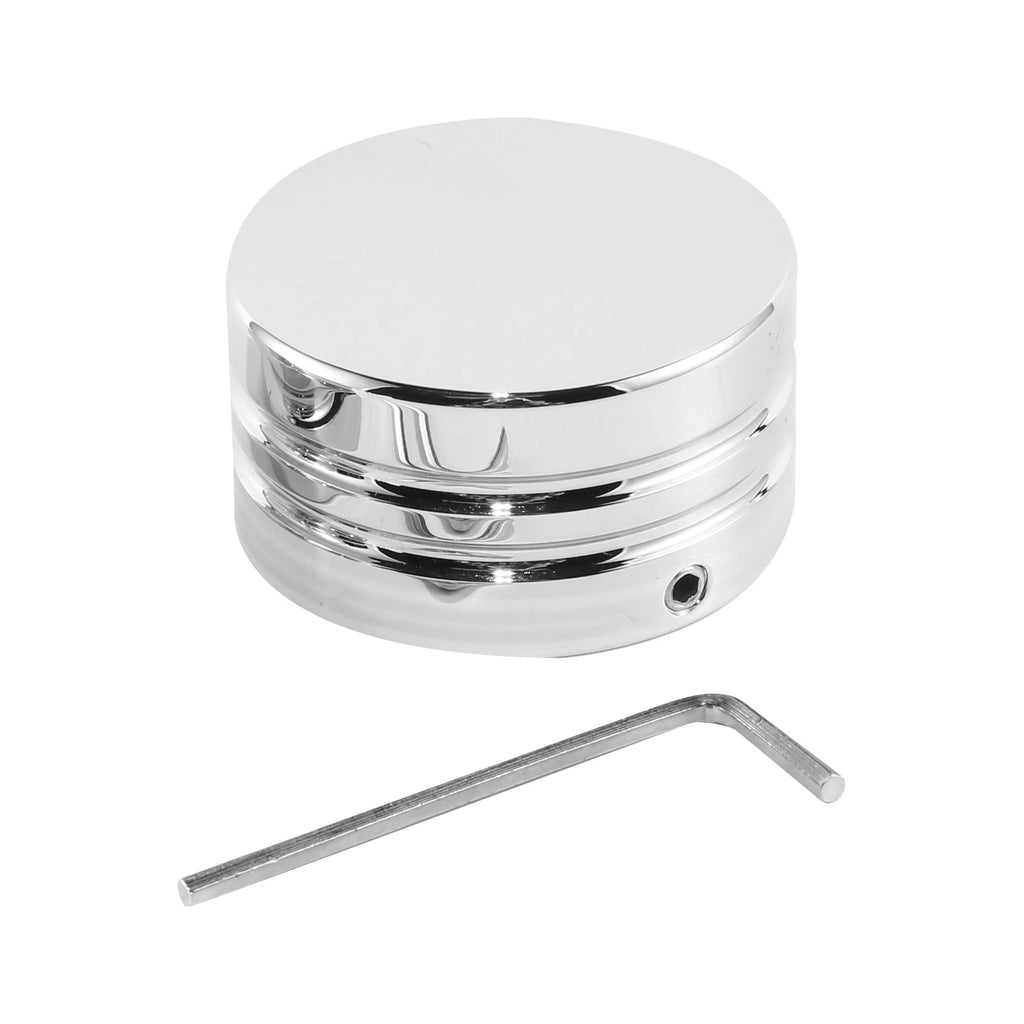 Chrome Steering Stem Bolt Nut Cover for Harley Softail Sport Glide (2018–2022)