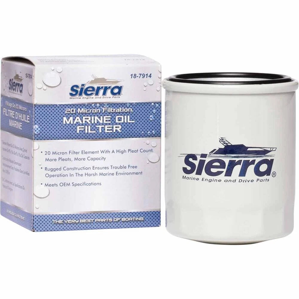 Oil Filter for Mercury 25, 30, 40, 50, 75, 90hp (S18-7914, 35-822626Q2)