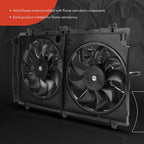 Dual Cooling Fan Assembly for Mitsubishi Eclipse Cross (2018-2020)