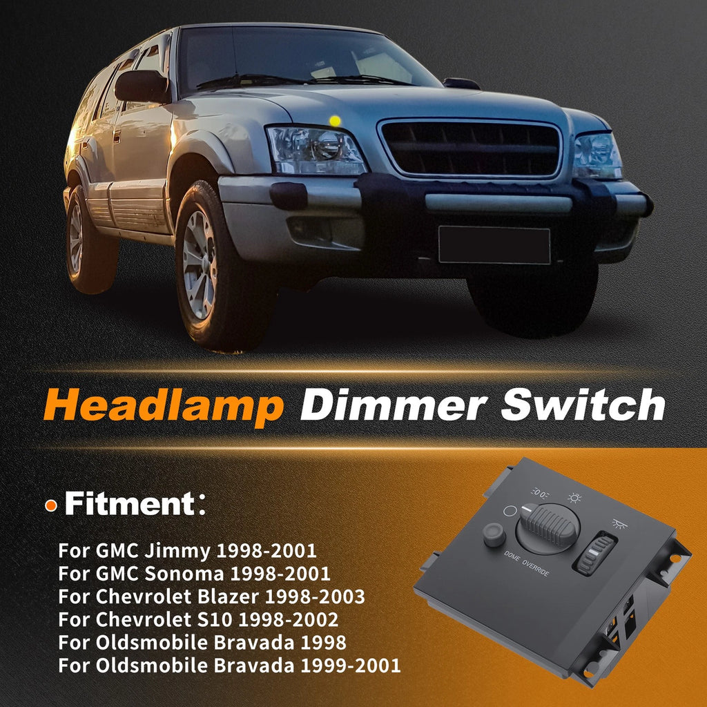 Headlight Switch for GMC Jimmy (1999–2001) No. 650032