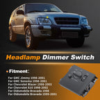 Headlight Switch for GMC Jimmy (1999–2001) No. 650032