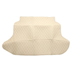 3D Diamond Pattern Cargo Liner Trunk Mat for Honda CRV (2002–2006) Beige XPE