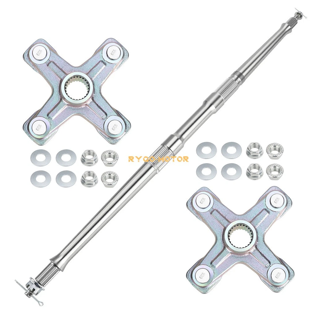 Rear Axle Shaft & Wheel Hub for Yamaha YFZ450 YFZ450V (2007–2013)