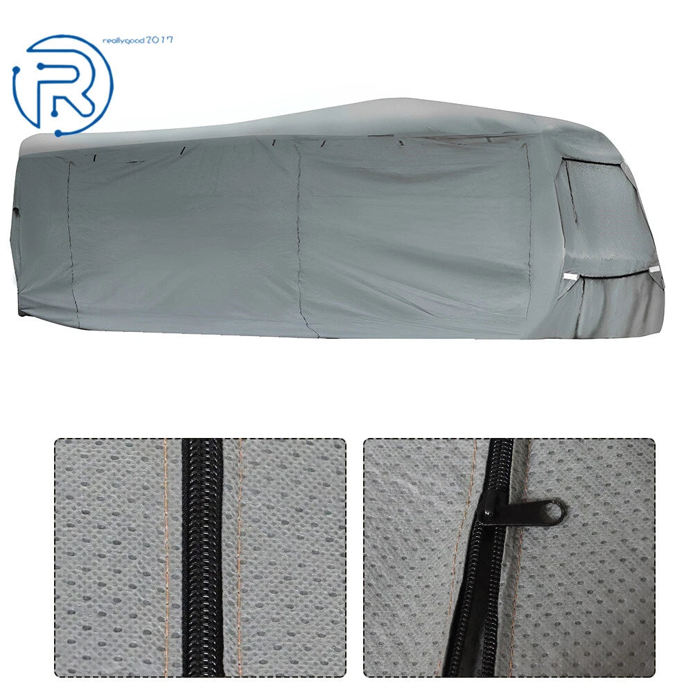 4-Ply Waterproof Dustproof RV Cover for Class C Motorhome (29'-32')