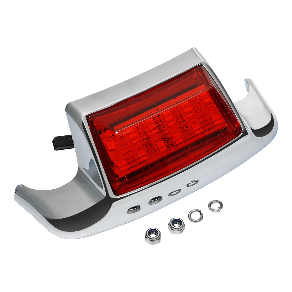 Chrome Shell Rear Fender Tip Light for Harley Electra Glide (2014–2023)