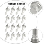 Robust Alloy Steel Wheel Bolts / Wheel Bolts for 301 307 308 308S 408 5008 (2008–2008)