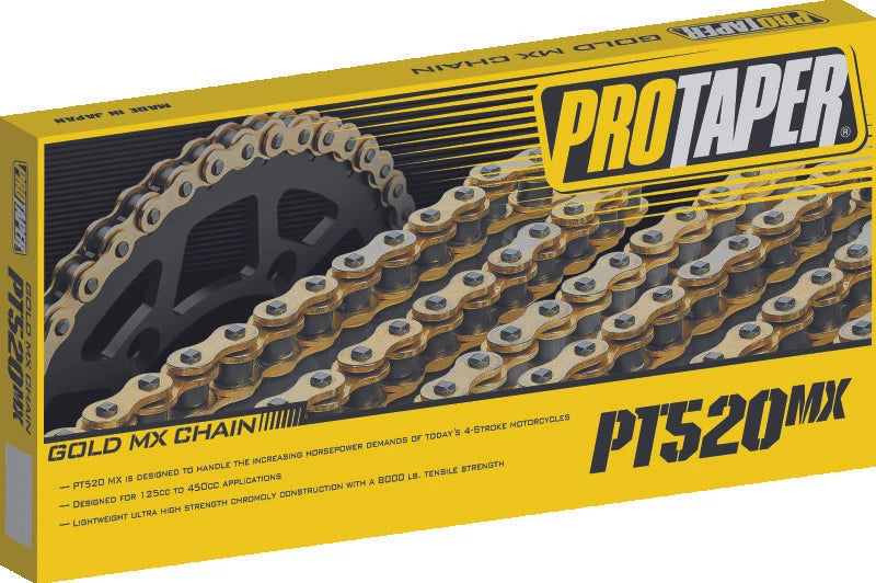 ProTaper 520MX1 Gold Series Chain for Motorcycle