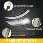 Set of 2 Mirror Turn Signal Lights for Ford (8A61-13B381-AF)