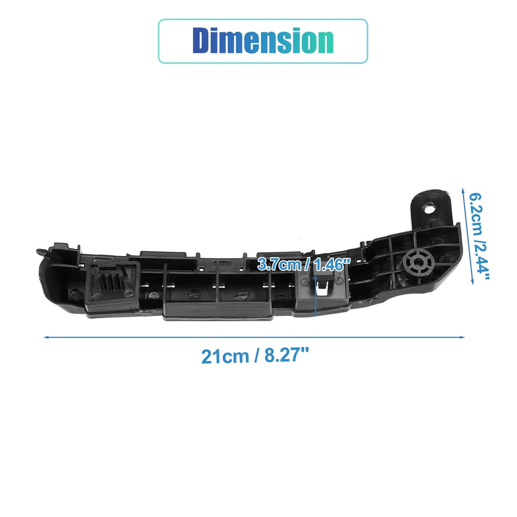 Set of 2 Front Bumper Mounting Support Brackets for Honda HR-V (2016–2021)