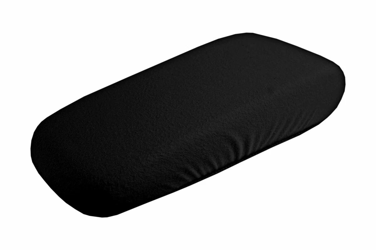 Fleece Console Lid Armrest Cover for Dodge Charger (2008–2010) Black