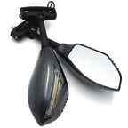 Integrated Turn Signal Mirror for Honda CBR Hurricane F2 F3 (1991–1999)