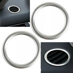 2Pcs Air Vent Outlet Cover Ring Trim for Mercedes Benz GLK ML (2010–2015)