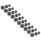 10 x Black CNC Inner 9/11/13mm Motor Bolt Topper Caps for Harley