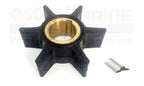 Water Pump Impeller with Key for Mercury Mariner 20hp Outboard (1990–1999)