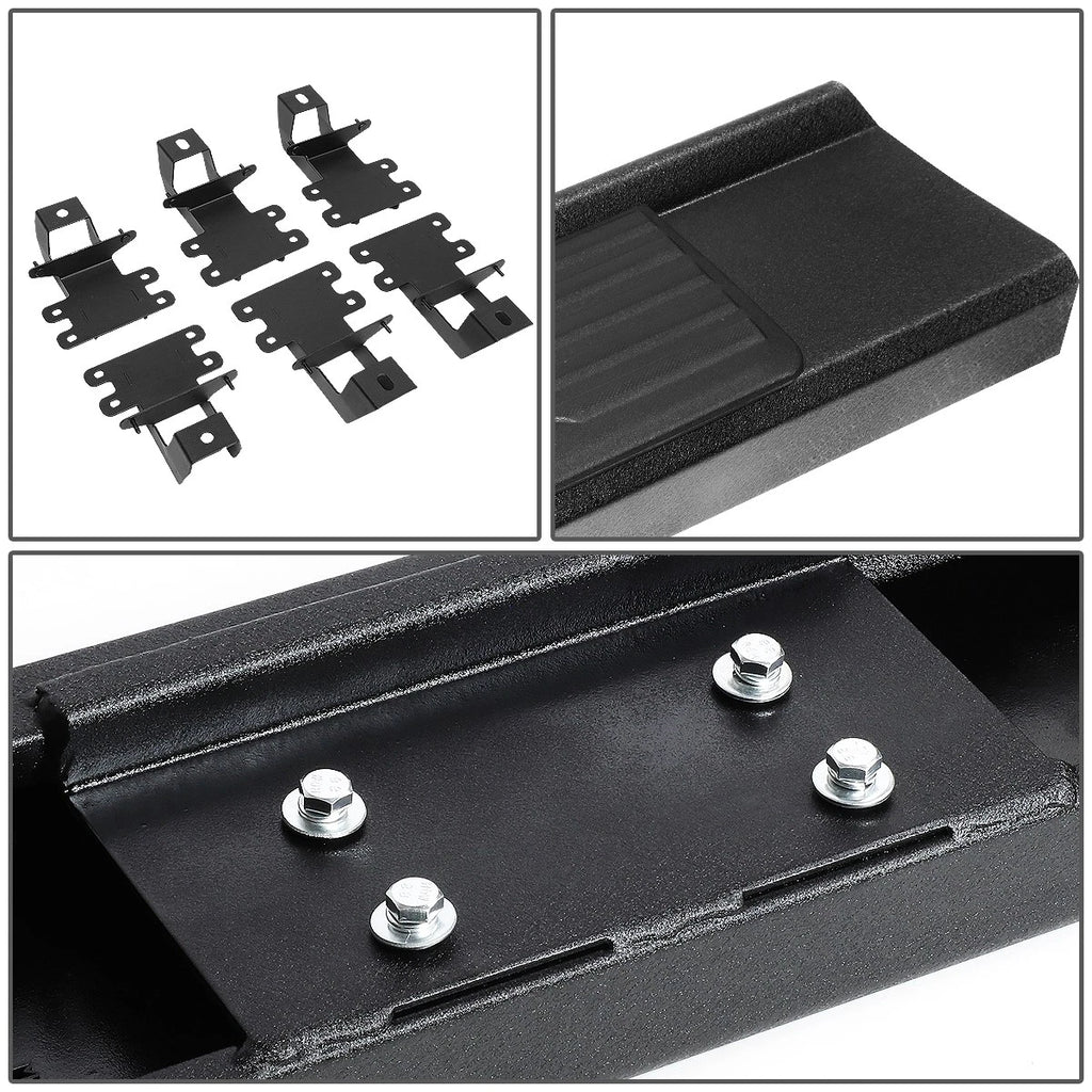 Pair of 6.25" Wide Nerf Bars for Jeep Wrangler JL (2018–2022)