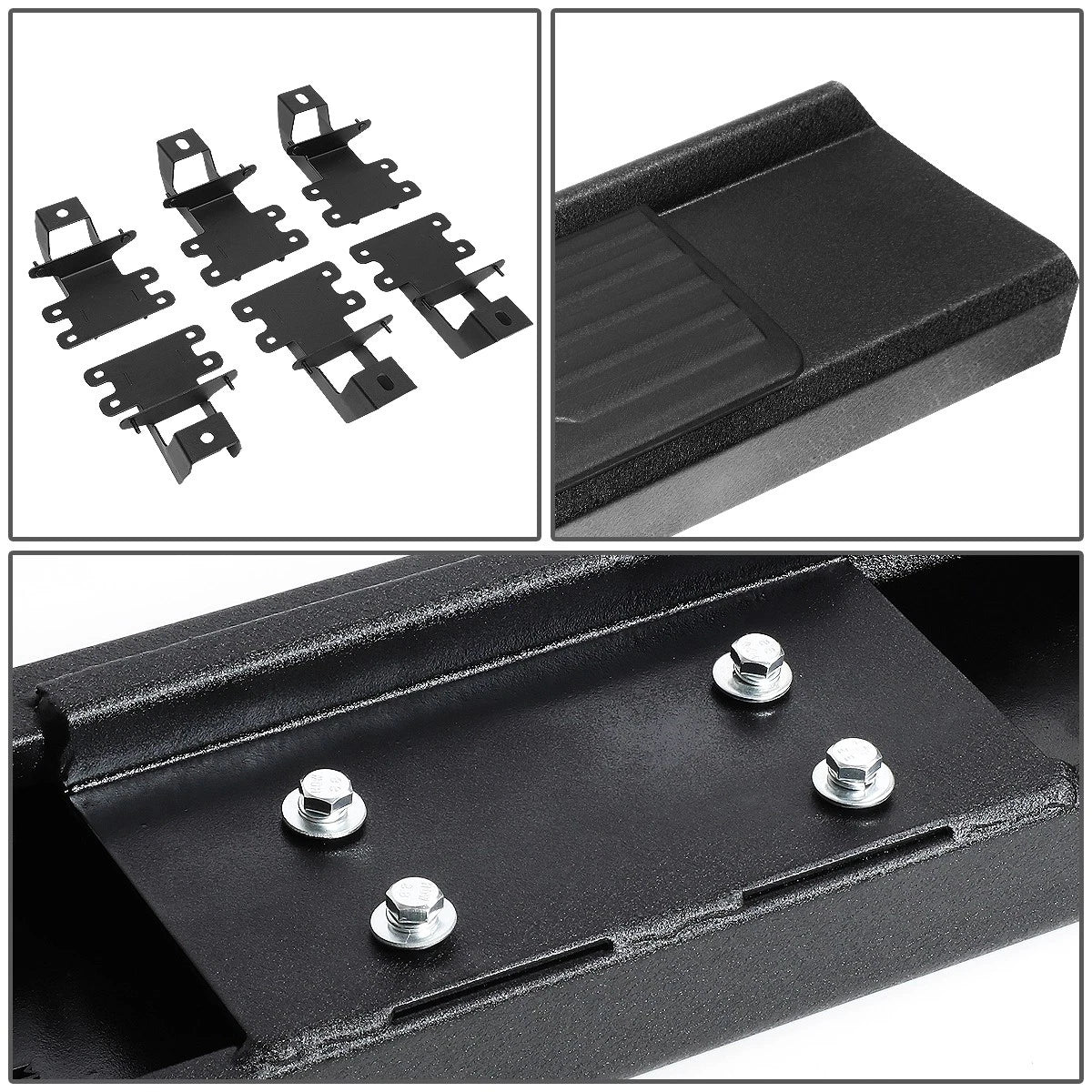 Pair of 6.25" Wide Nerf Bars for Jeep Wrangler JL (2018–2022)