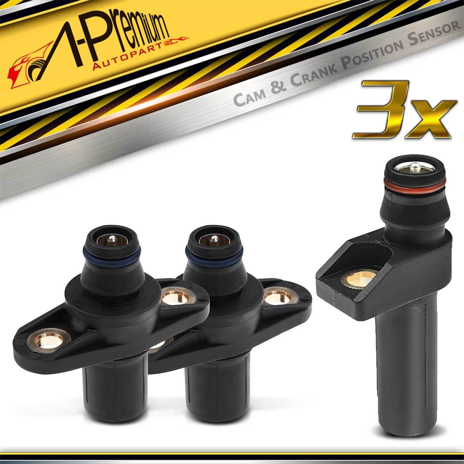 2X Camshaft & Crankshaft Position Sensor for Mercedes-Benz S320