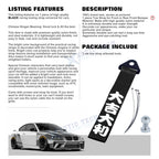 High Strength Nylon Towing Rope for Trailer, Racing Tow Belt (2018-2024)