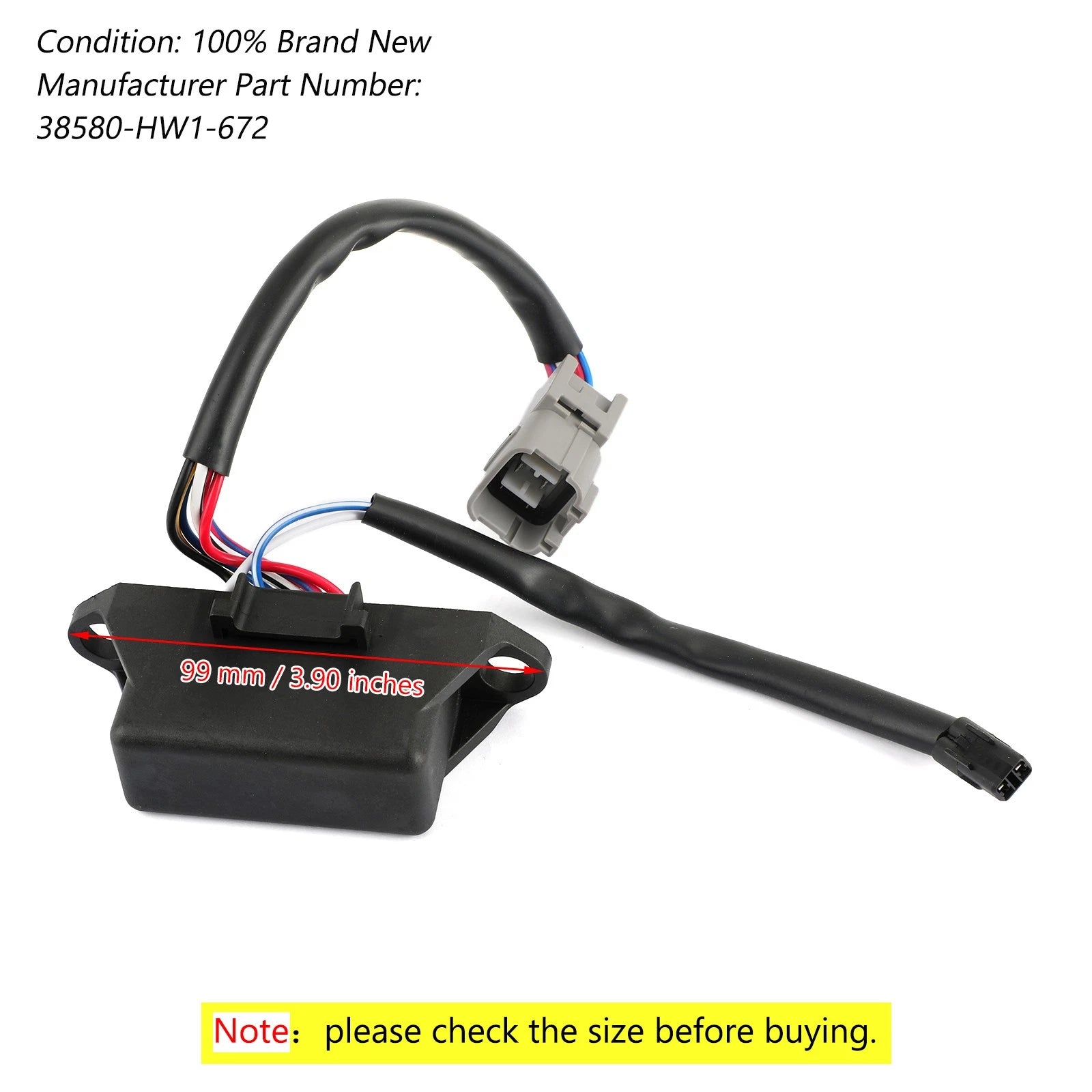 Main Relay Assy for Honda T2ARX1200N F12 F12X R12 R12X ARX1200 (38580-HW1-672)