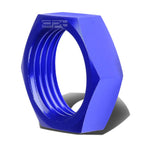 10AN Bulkhead Fitting Adapter for - Blue Aluminum Anodized
