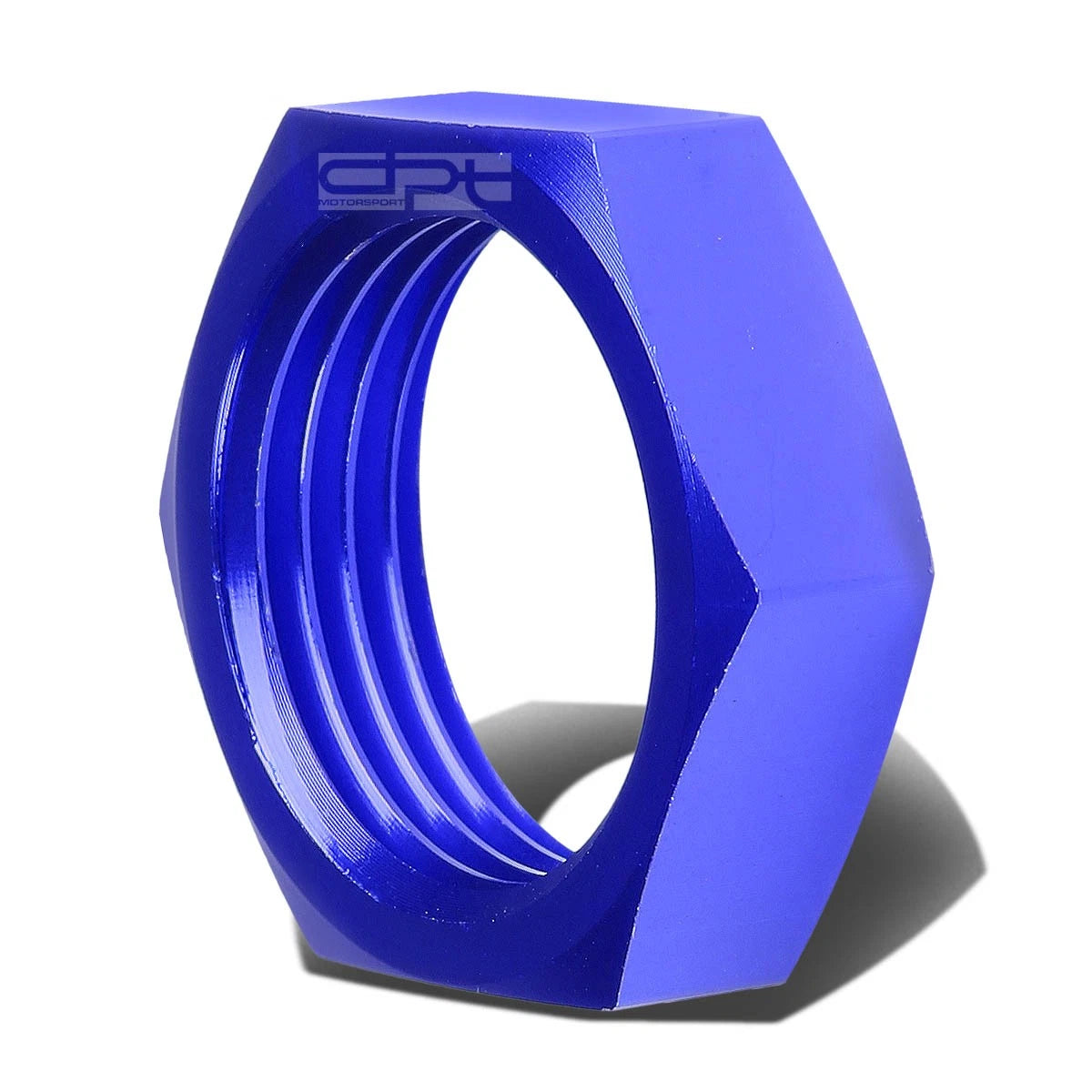 10AN Bulkhead Fitting Adapter for - Blue Aluminum Anodized