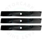 3 Pcs Mower Blade Deck for John Deere 325 335 345 425 445 455 (1992–2007)