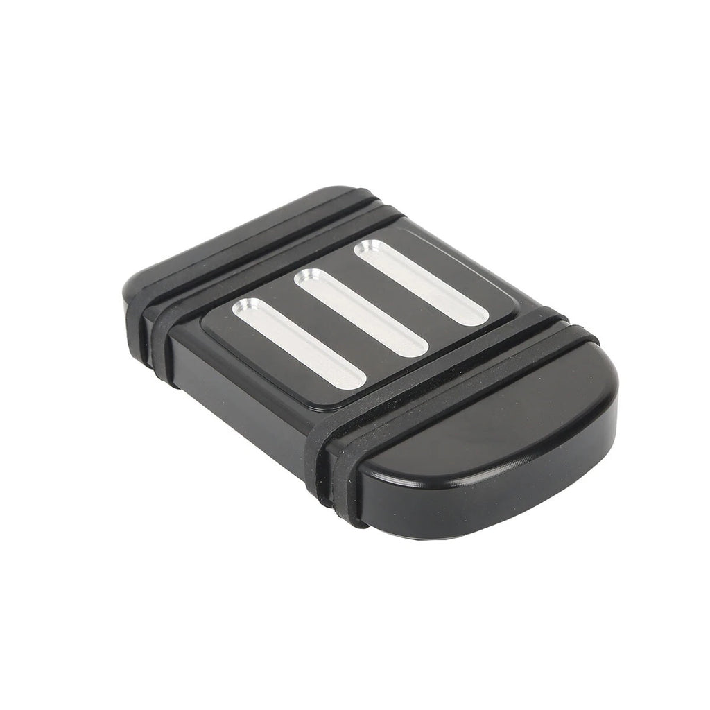 CNC Brake Pedal Pad Cover for Harley Dyna/Touring/Softail (2012–2016, 1986–2017)