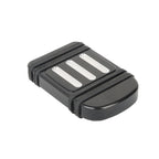 CNC Brake Pedal Pad Cover for Harley Dyna/Touring/Softail (2012–2016, 1986–2017)