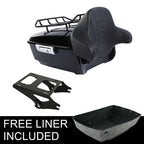 Trunk Backrest Luggage Mount Rack for Harley Road Electra Glide (2014–2026)