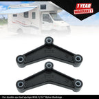 Trailer Spring Equalizers for Double-Eye Leaf Springs (9/16" Nylon Bushings)
