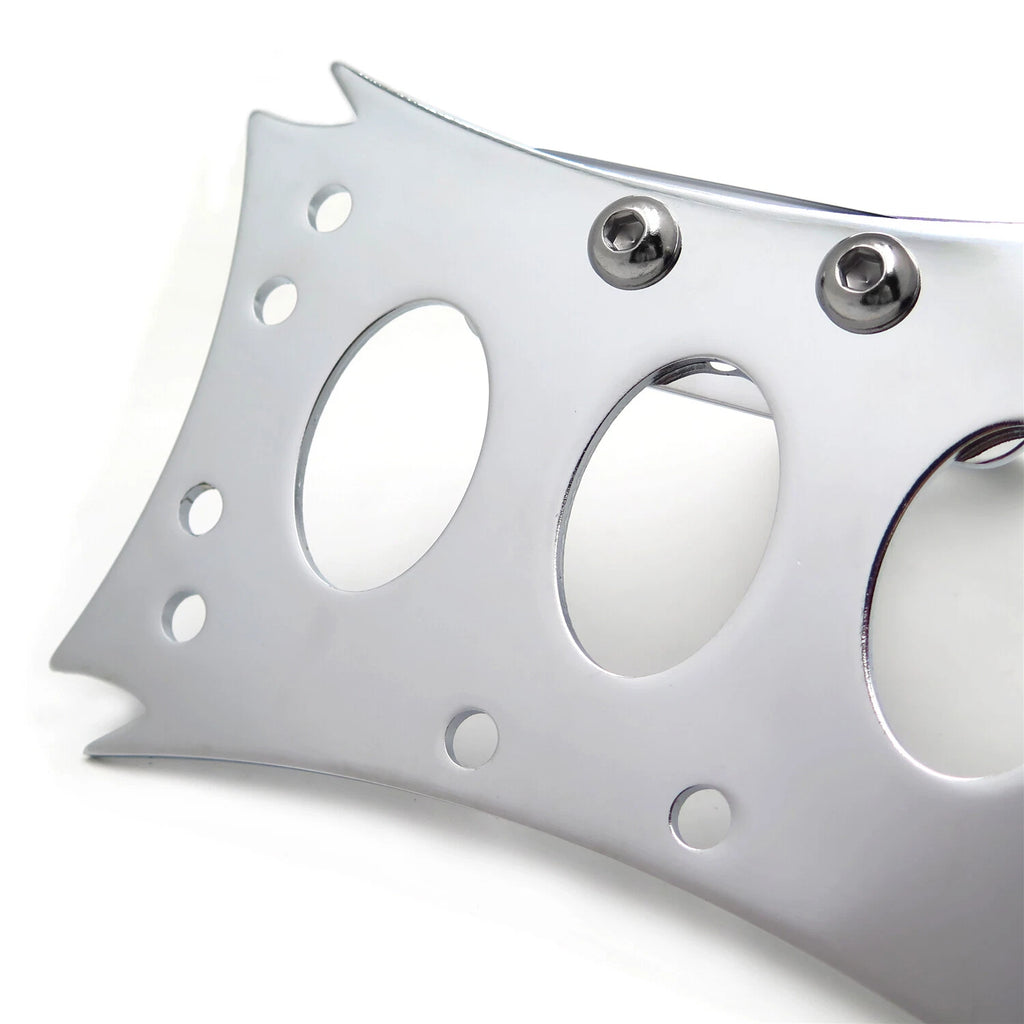 Chrome License Plate Bracket for Suzuki Kawasaki Yamaha Honda