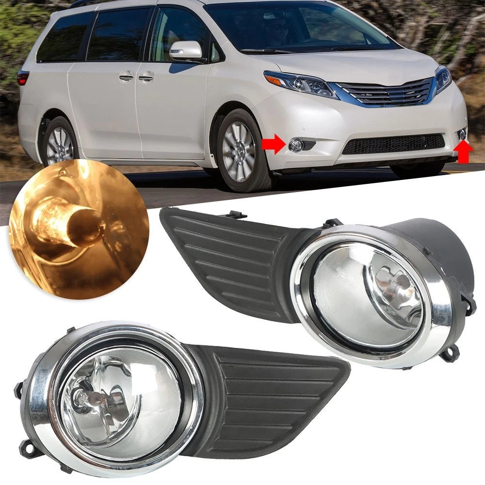 Bumper Fog Lights for Toyota Sienna (2011â2015)