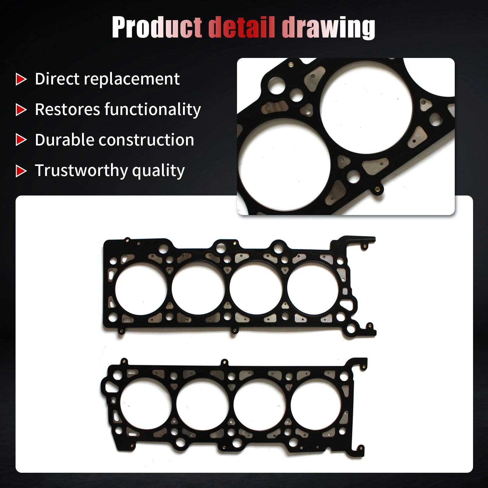 Full Gasket Set for Ford Expedition F-150 F-250 (1999) 5.4L V8
