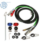 3-in-1 Wrap Air Line Hose for Semi Truck Tractor Trailer (12FT)