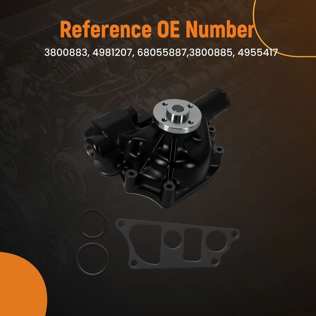 Cooling Water Pump for Cummins B3.3 QSB3.3 QSB4.5 (3800885)