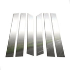 Chrome Pillar Post Covers Kit (6Pc) Replacement for Nissan Murano (2009–2014)