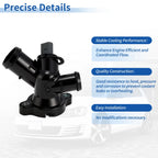 Engine Coolant Thermostat Housing Assembly for VW Beetle Golf Jetta Passat Rabbit (2006–2010)