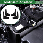 Mud Flaps Splash Guards for Hyundai Tucson (2015-2016) with Mount Accessories
