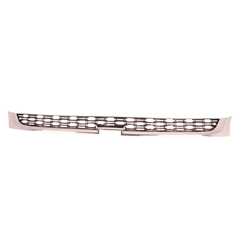 Replacement Black Chrome Plastic Front Upper Grille for Jeep Wrangler (2018–2024)