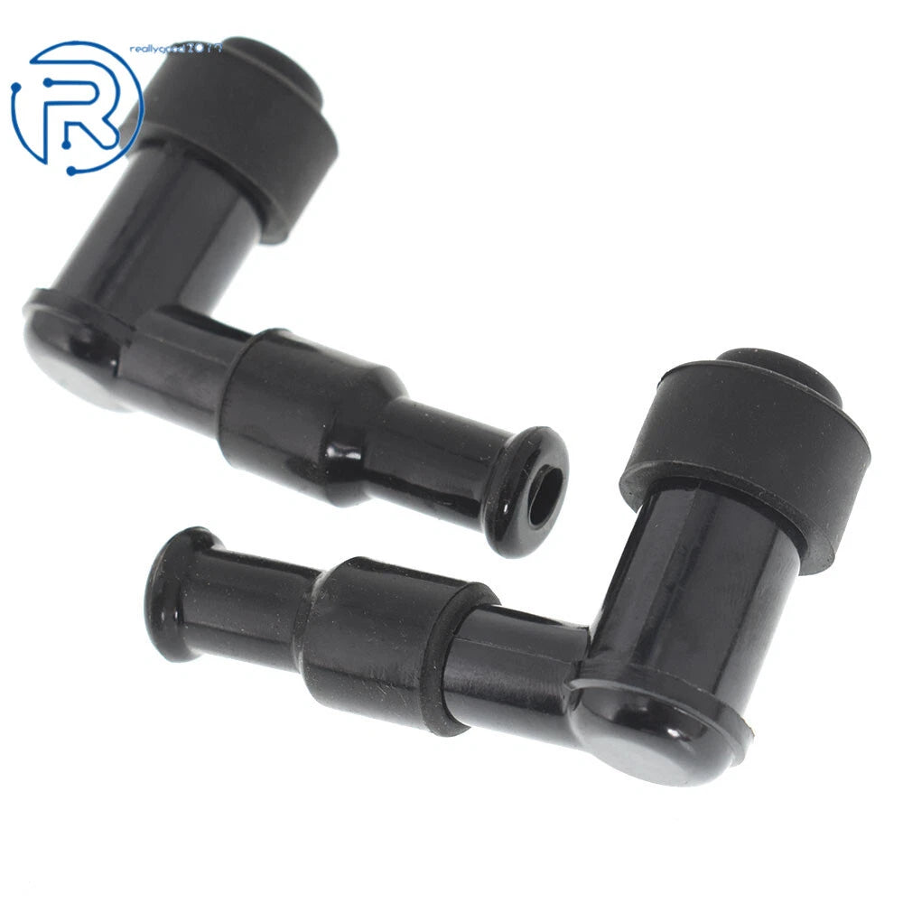 2X Spark Plug Boot Cap Cover Resistor for ATV Motorcycle Snow (LB05F)