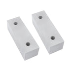 Set of 2 Reversible Soft Vise Jaws for 6" Vises (Aluminum)