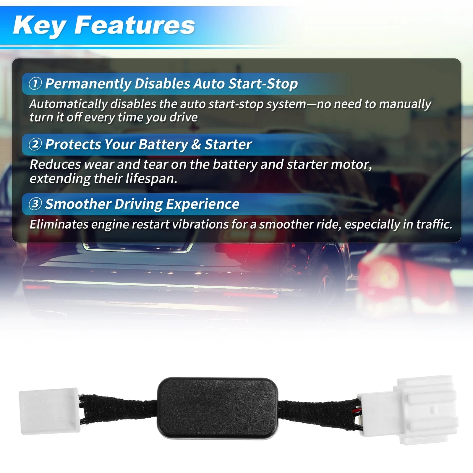 Auto Start Stop Eliminator Module for Honda Ridgeline, Passport (2024–2025)